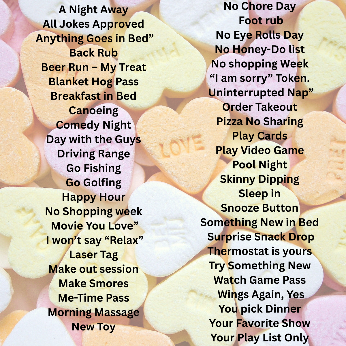 52 Weeks of Love – Two-Tone Acrylic Heart Token Jar