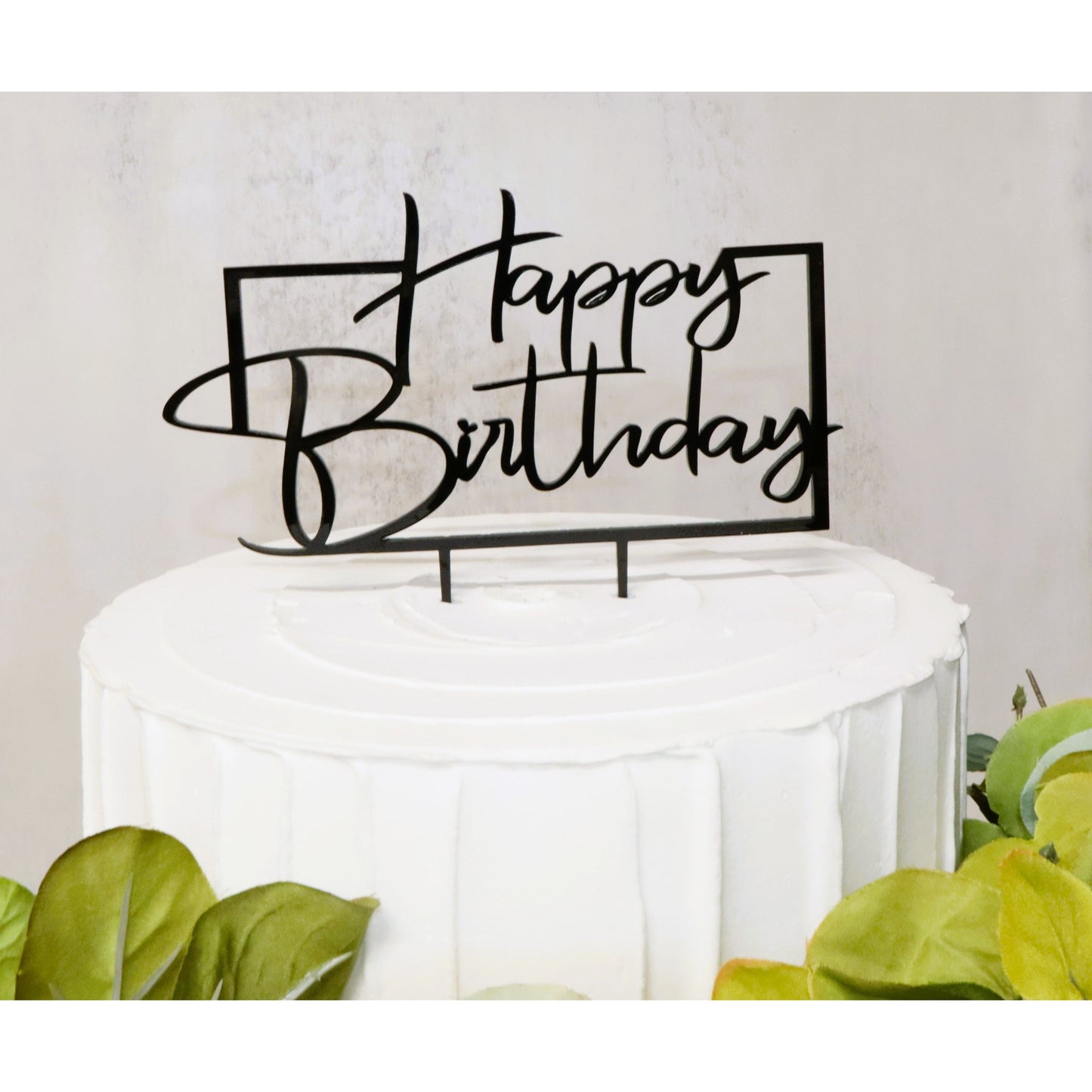 Happy Birthday Cake Topper