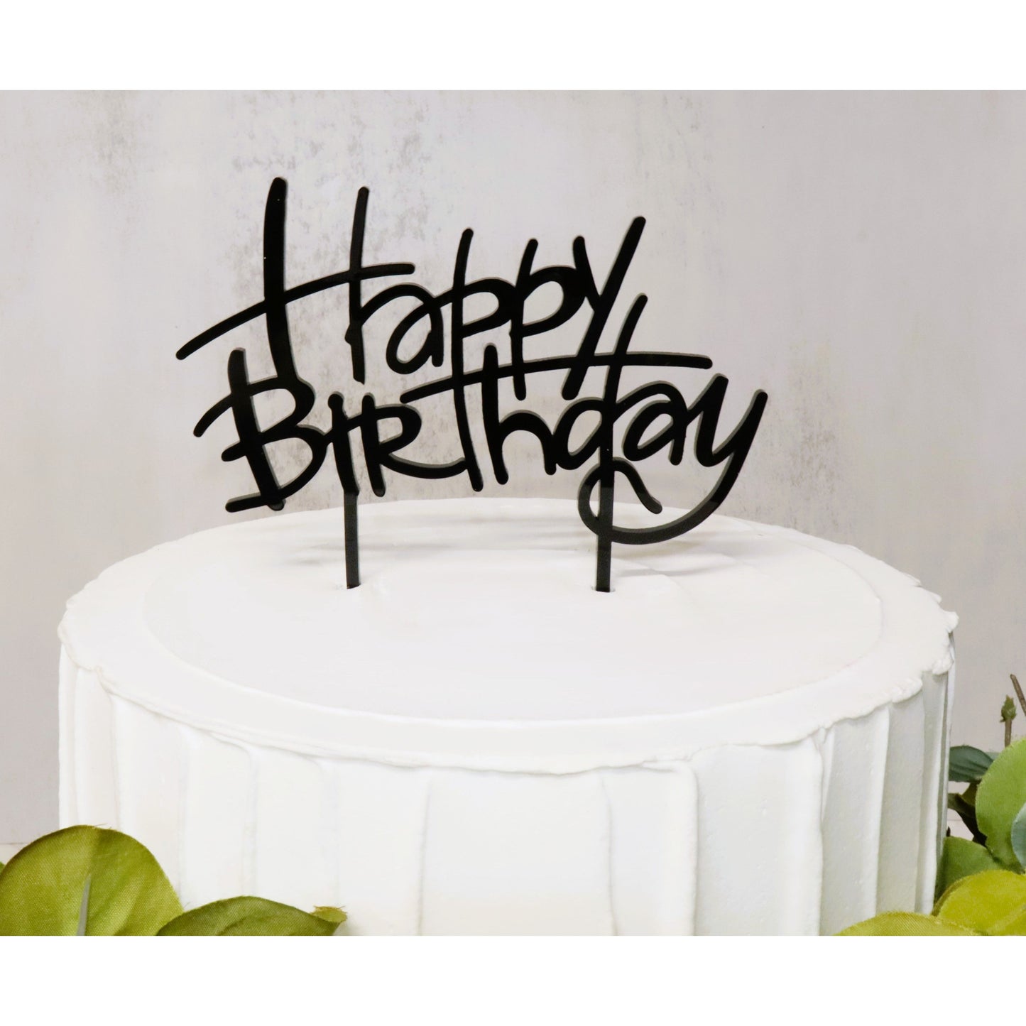 Happy Birthday Cake Topper