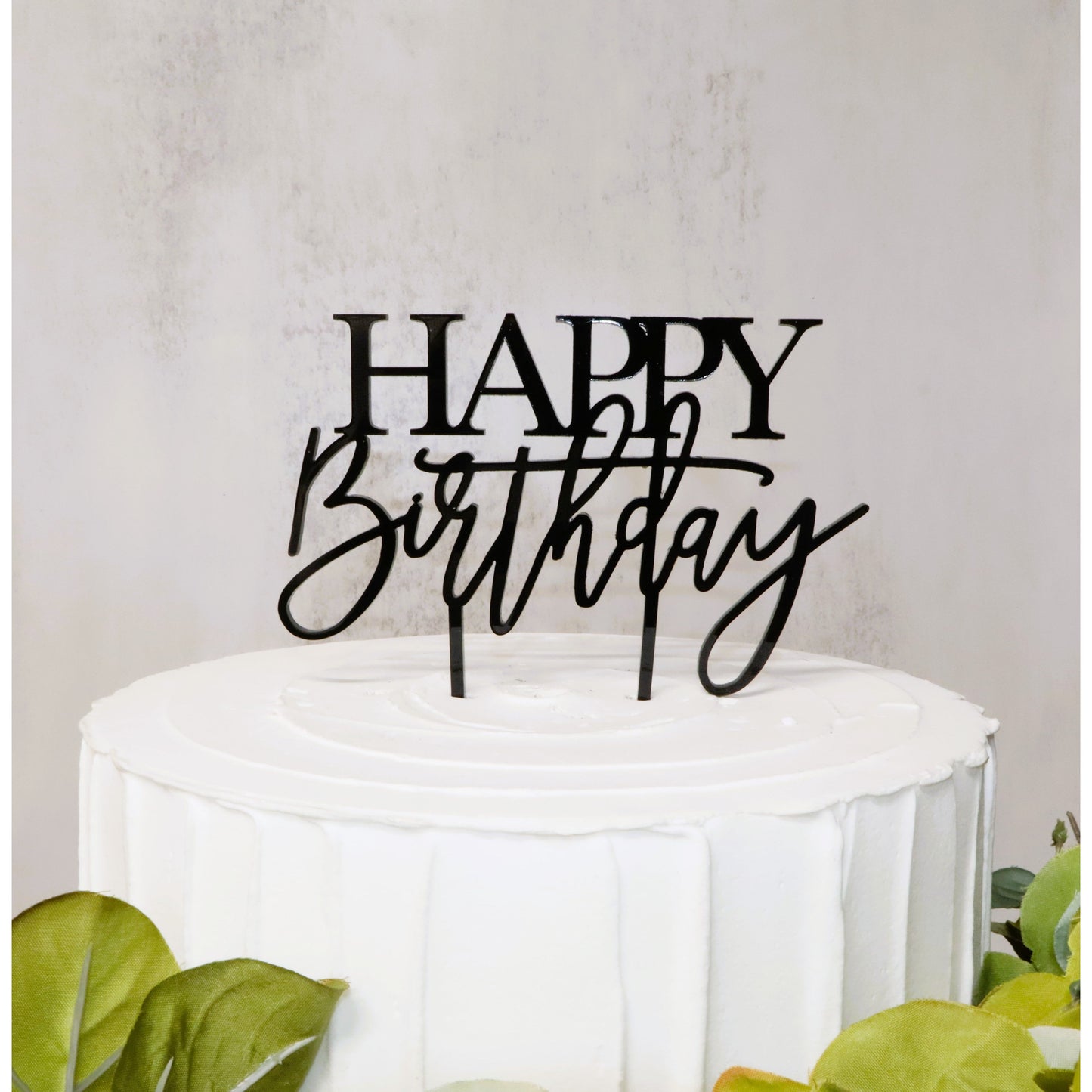 Happy Birthday Cake Topper