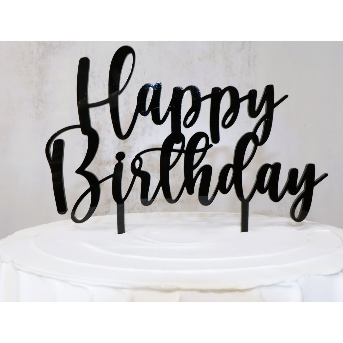 Happy Birthday Cake Topper