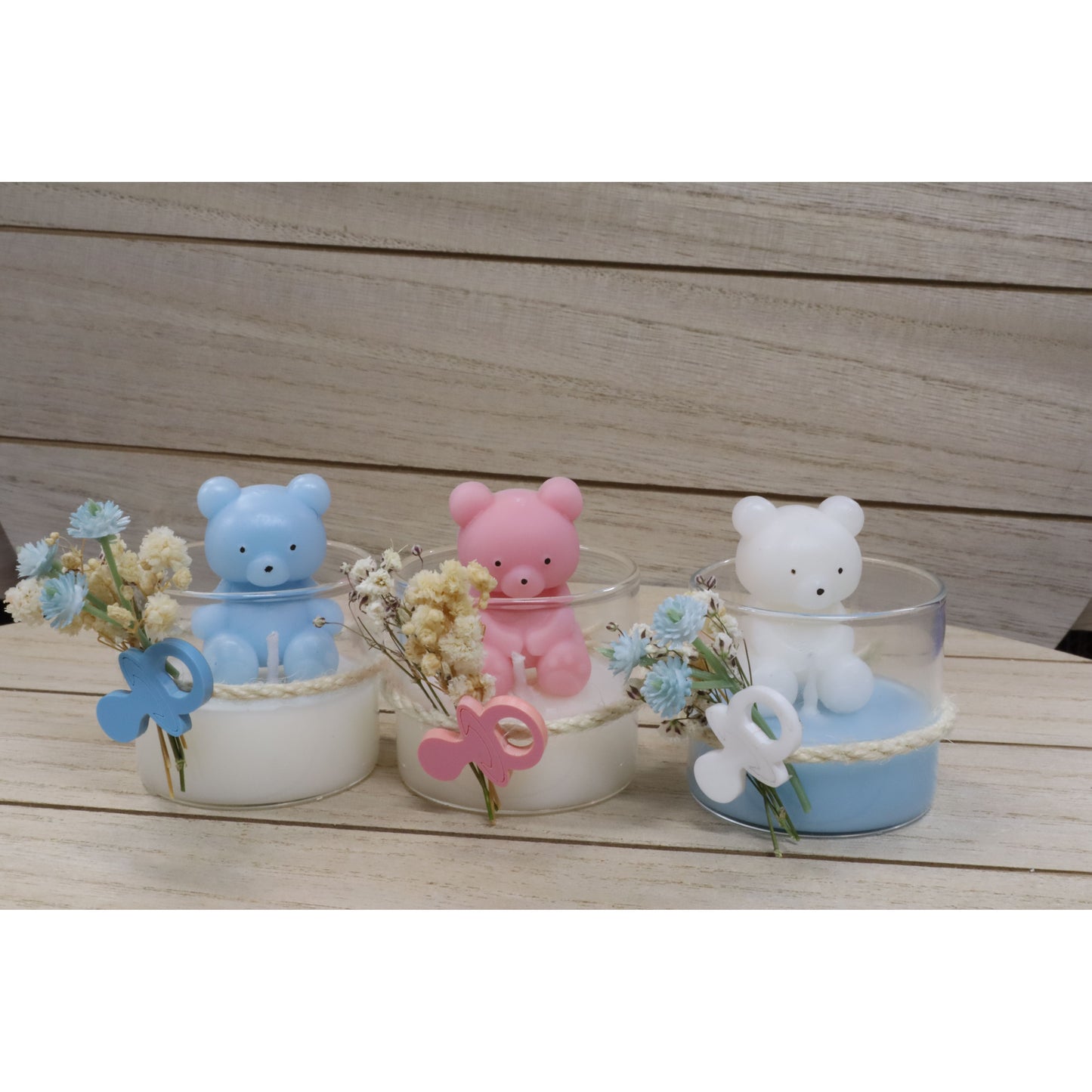 (24) Baby Shower Mini Candles