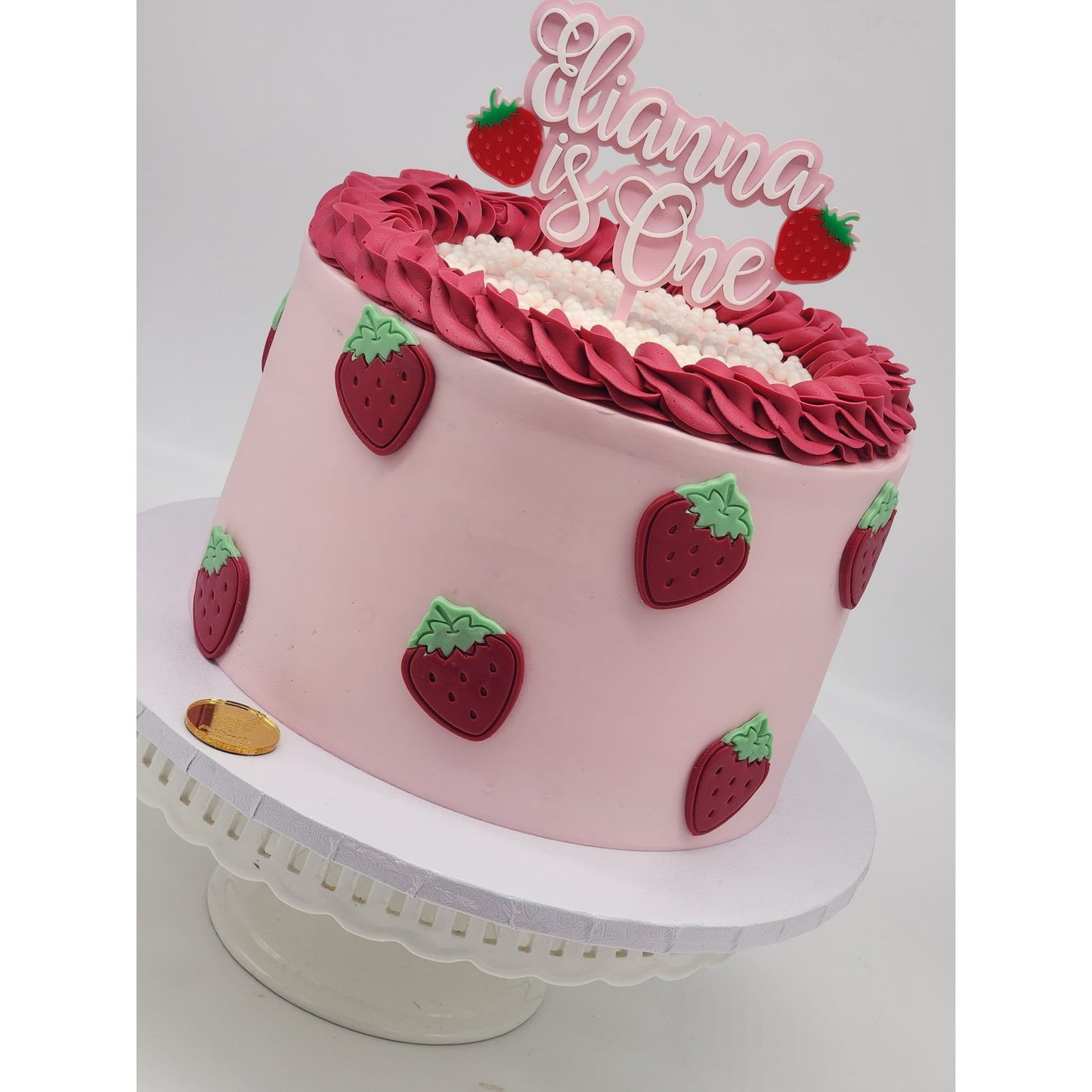 Is One Two Layer Cake Topper