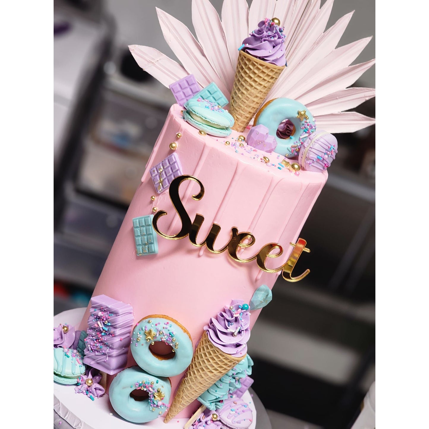 Custom Cake topper Charm