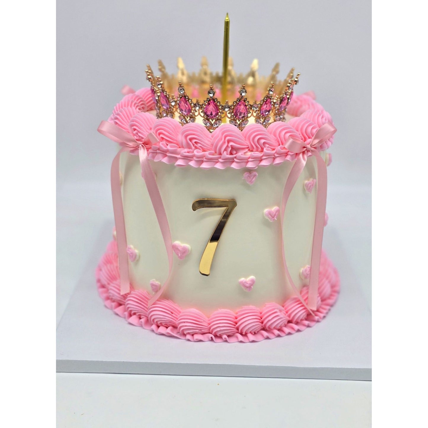 Modern Number Cake Charm
