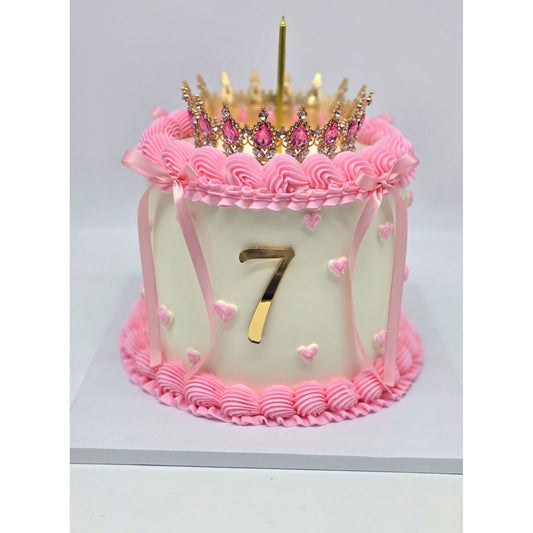 Modern Number Cake Charm