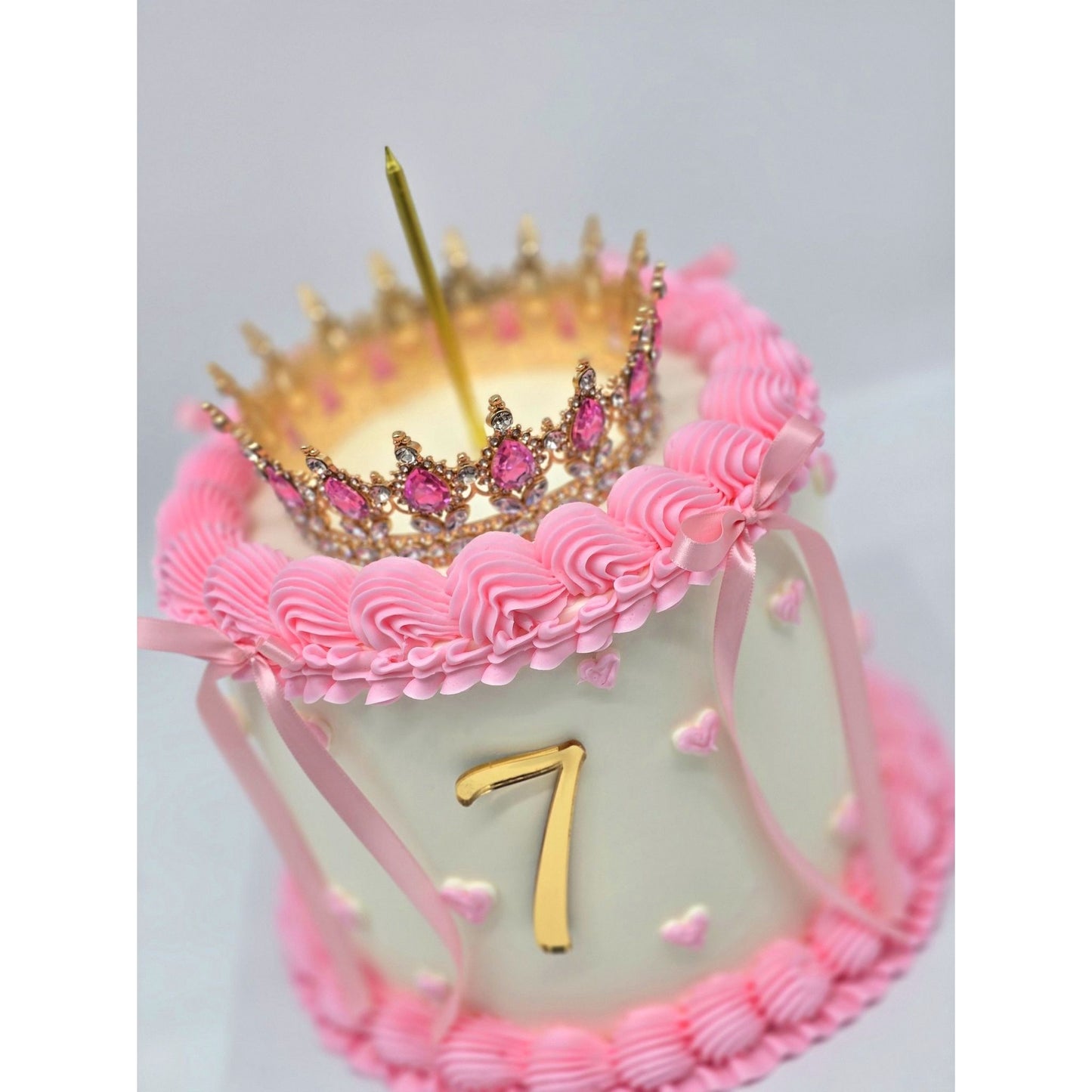 Modern Number Cake Charm