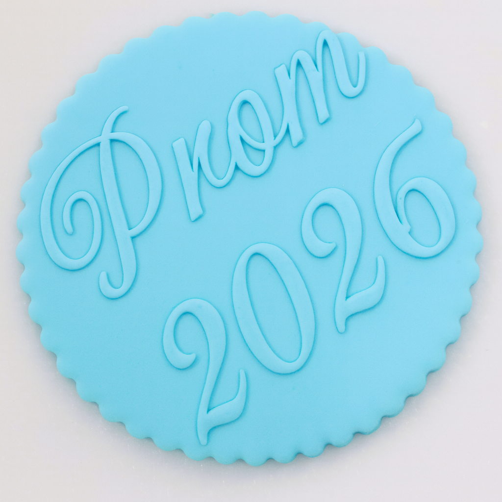 Embossing Acrylic Stamp Class /Graduation/Cupcake/Oreo/cake pop decoration