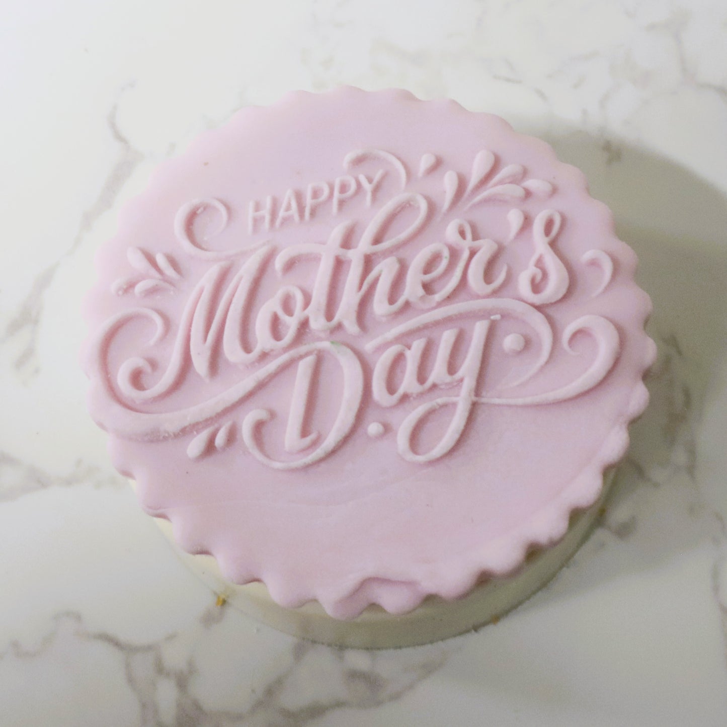 Fondant Embosser Stamp  Mothers Day