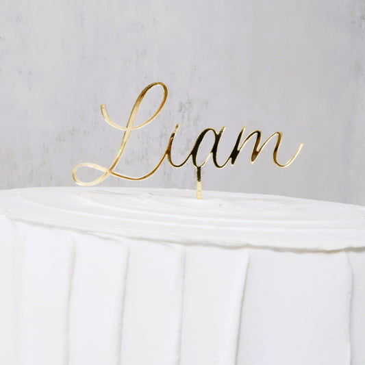 Custom Cake  Topper/name topper/cake decoration/cake personalization