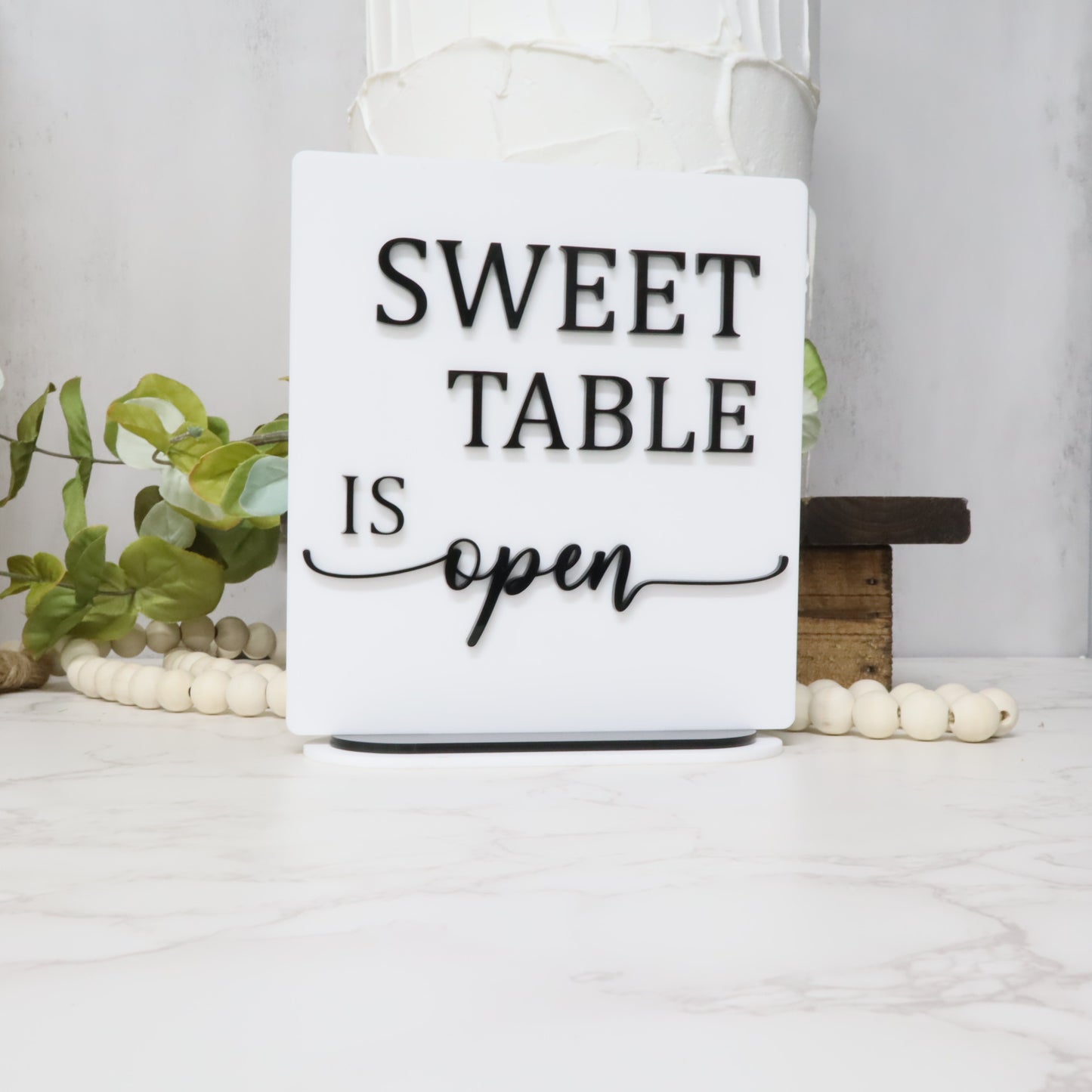 Dessert /Sweet Table Acrylic Sign