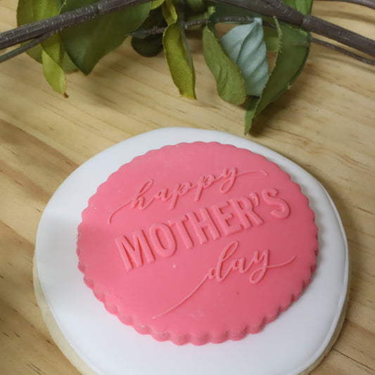 Fondant Embosser Stamp  Mothers Day
