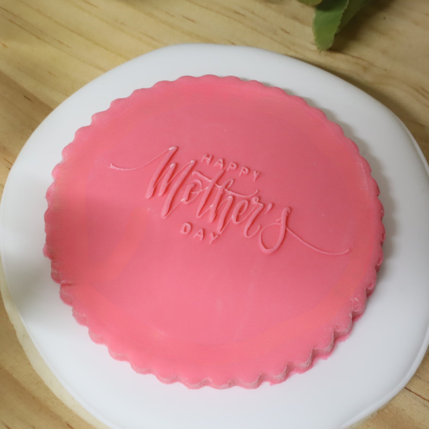 Fondant Embosser Stamp  Mothers Day