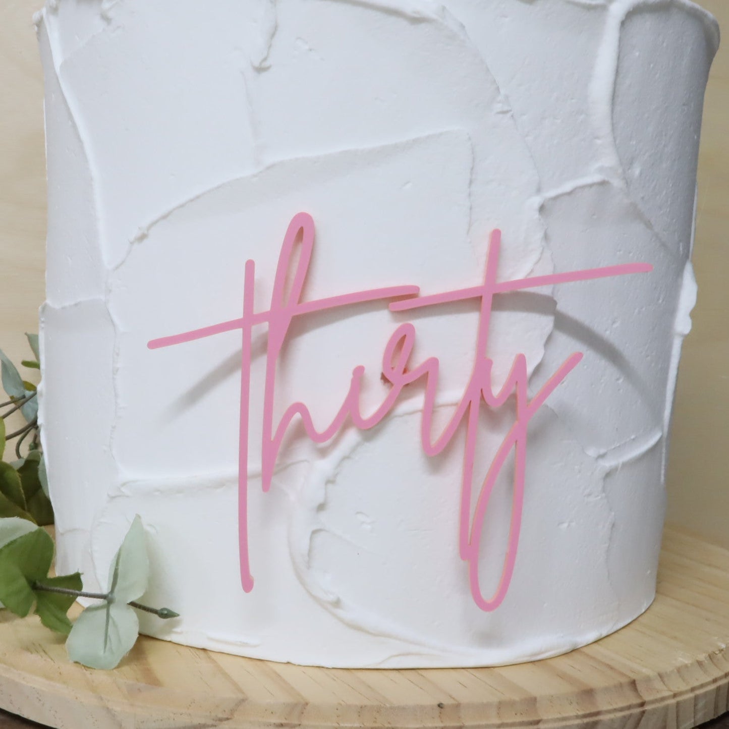 Thirty  (Cake Charm )