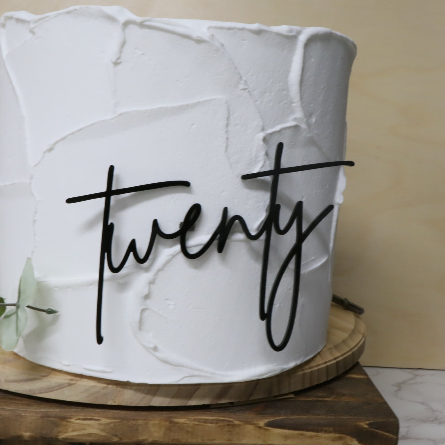 Twenty (Cake Charm )