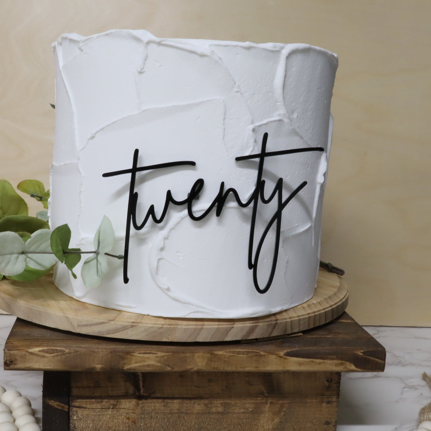 Twenty (Cake Charm )