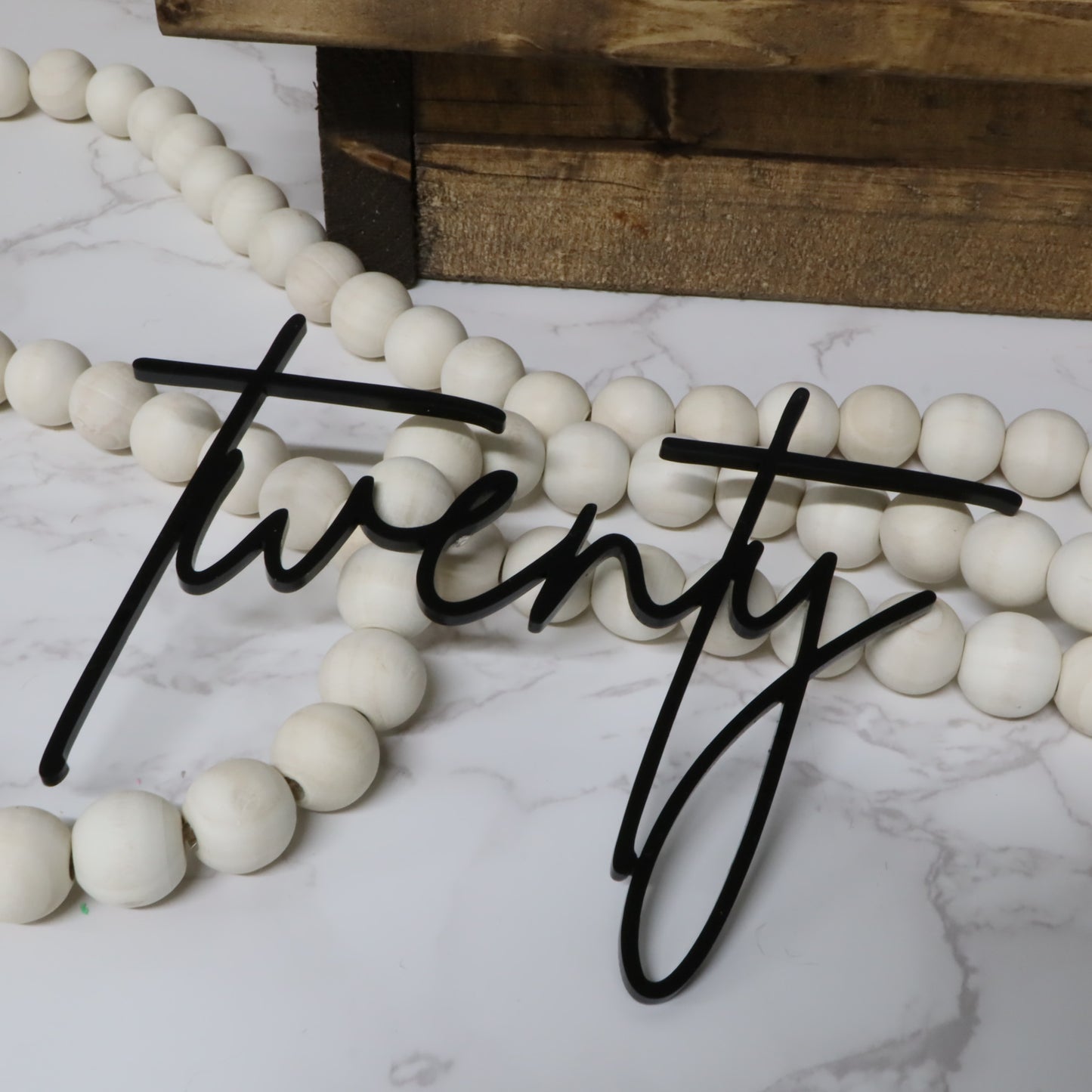 Twenty (Cake Charm )