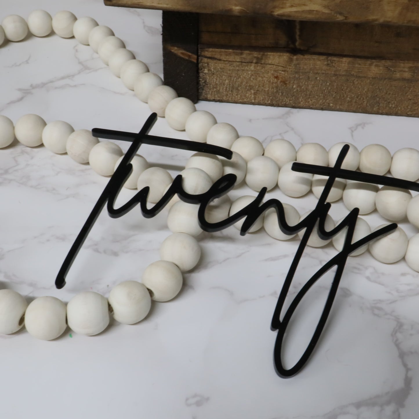 Twenty (Cake Charm )