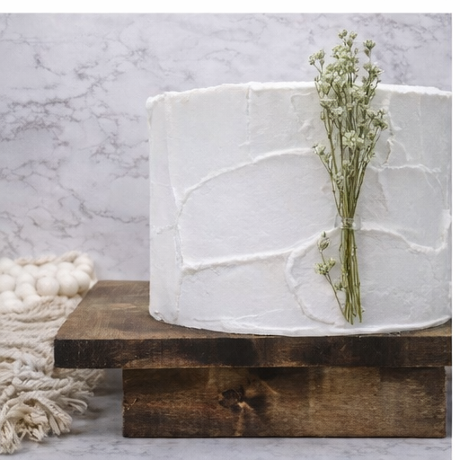 Mini Clear Acrylic Cake Flower Clips | Acrylic Floral Holder | Cake Decoration Clip | Dried Flower Cake Topper Support